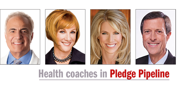 Health coaches in Pledge Pipeline