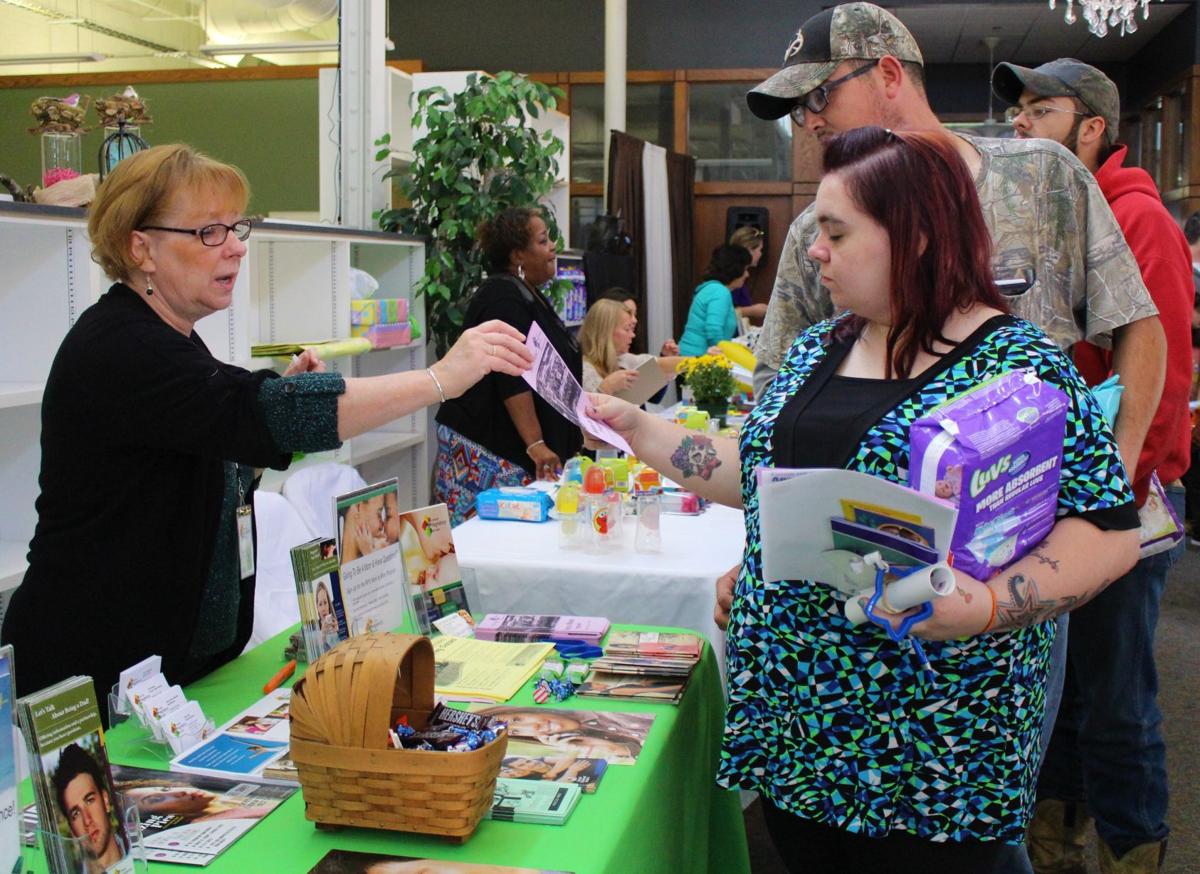 Richland Source's community baby shower gave families an opportunity to get health information from local organizations including Richland Pregnancy Services