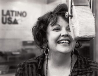 María Martin, founder of "Latino USA"