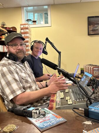 Andrew Walsh and Luke Burbank, hosts of "Too Beautiful to Live"