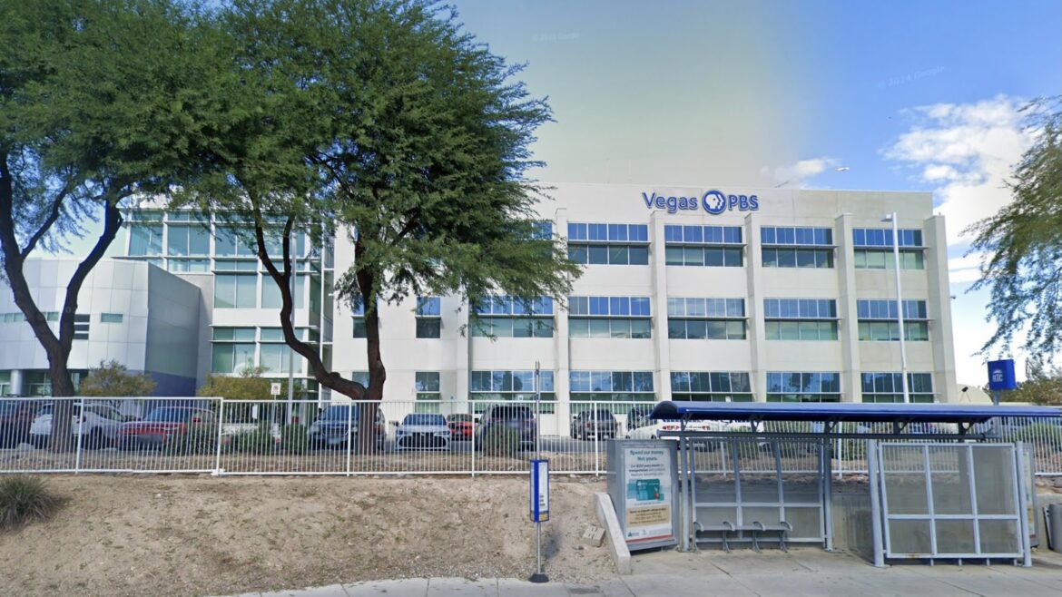 A Google Earth capture of the front of Vegas PBS' headquarters in Las Vegas