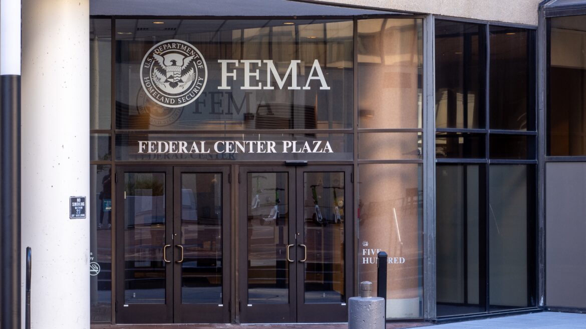 A photo of the Federal Emergency Management Agency's headquarters in Washington, D.C.