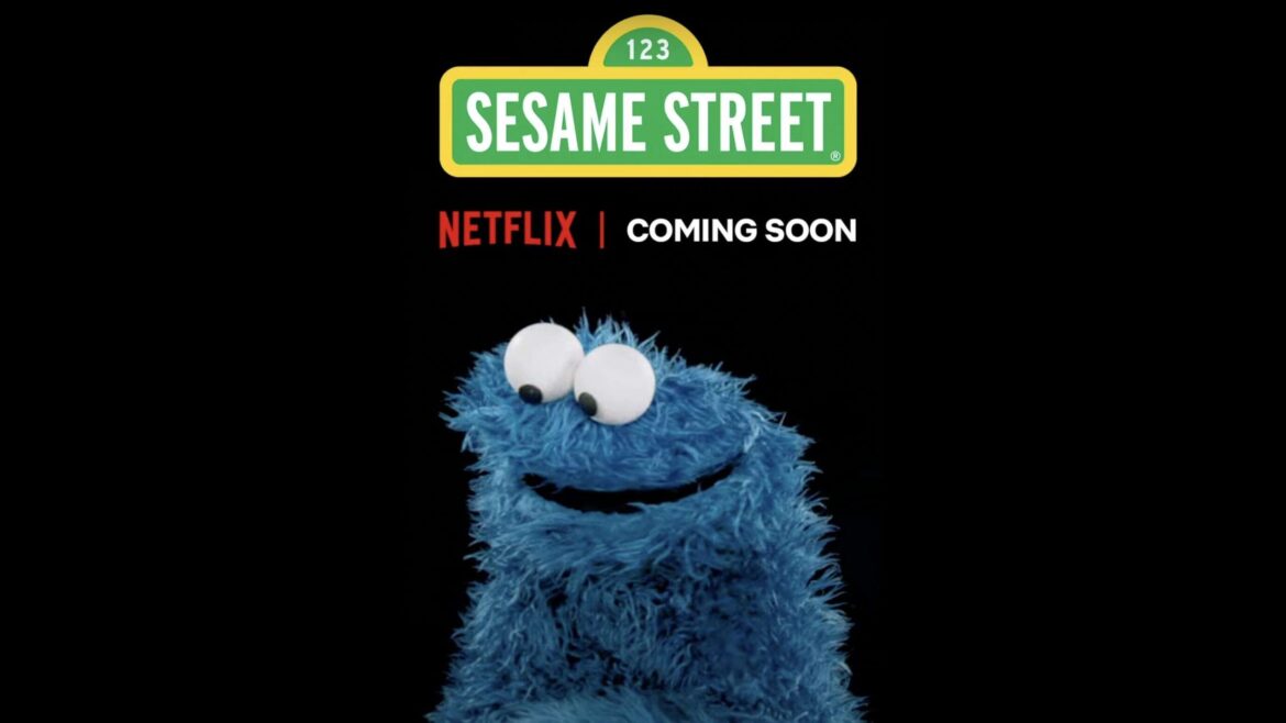 Cookie Monster of "Sesame Street"