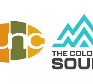Branding logos for KUNC and The Colorado Sound