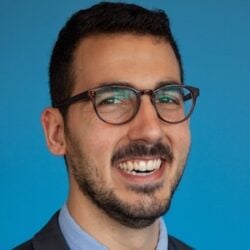Headshot of Miles Parks, NPR Politics Podcast co-host