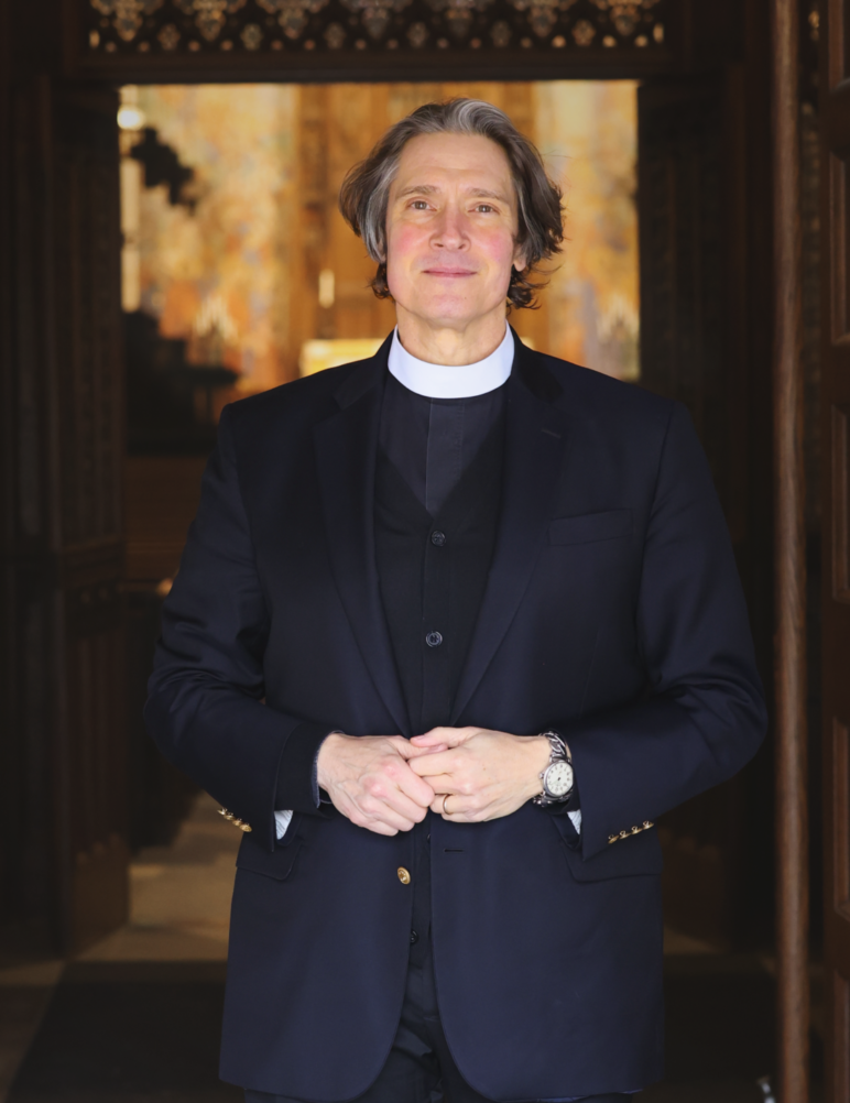 The Rev. William Danaher, rector of Christ Church Cranbrook