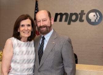 Irene and Edward Kaplan in MPT's headquarters in June 2018. 