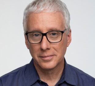 Headshot of David Brancaccio of APM's ”Marketplace.”