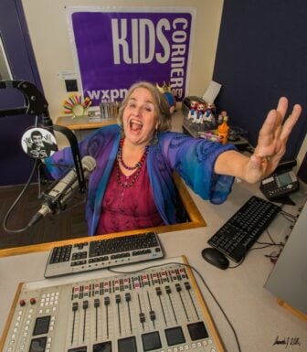 Kathy O'Connell, host of WXPN's “Kids Corner.”