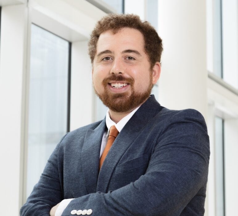 Headshot of David Belew, director of development at Baltimore Public Media.