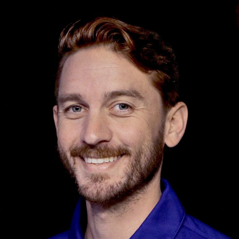 Headshot of Chris Roach, development operations coordinator at PBS Reno