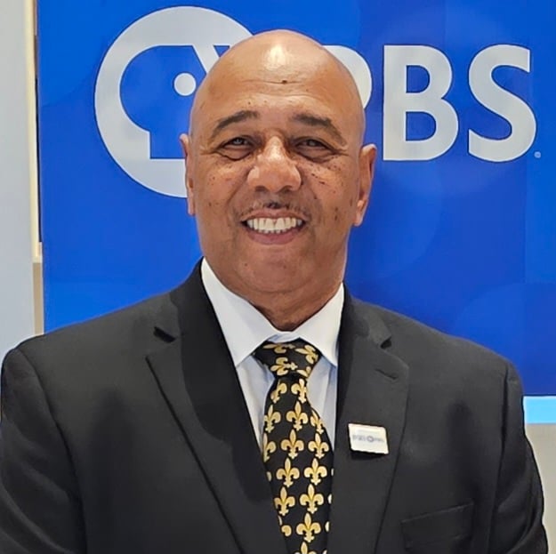 Headshot of Louisiana Public Broadcasting CEO Clarence C.C. Copeland