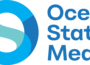 Logo for Ocean State Media featuring a stylized circular blue and teal emblem with an abstract “S” shape in the center, alongside the words “Ocean State Media” in blue text.