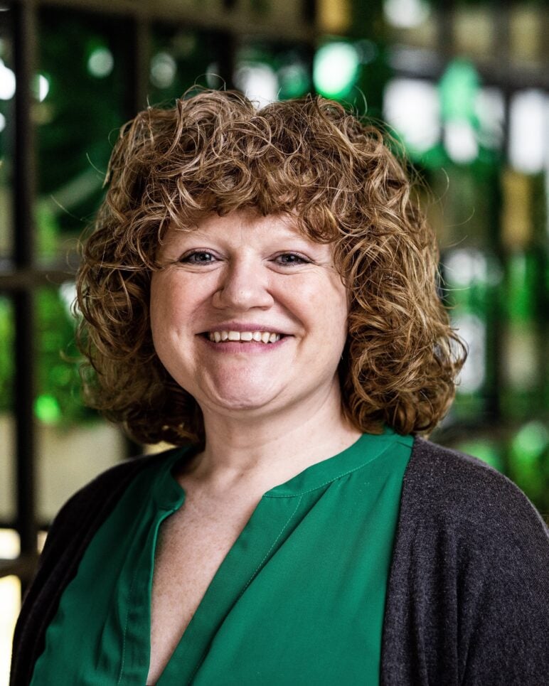 Headshot of Ariel Van Cleave, Chicago Public Media's Managing Director for Audio