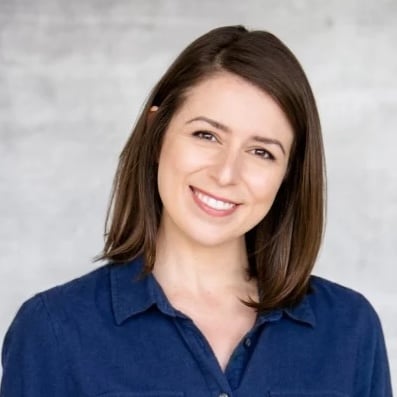 Headshot of Juliet Barbara, NPR's VP of communications
