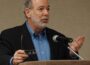 Headshot of Mark Erstling speaking at a PBS meeting in 2007.