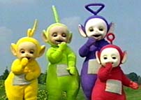 Bootleg photo of the Tubbies