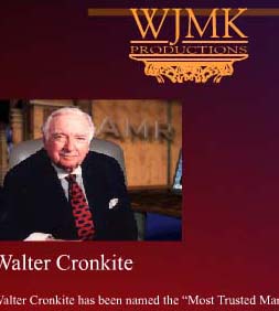 Cronkite's bio and photo appear on WJMK Inc.'s website