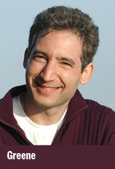 Brian Greene, host and physicist, with a fairly big grin on his face