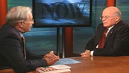 Moyers and Viguerie somehow avoid fisticuffs on the air