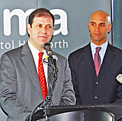 Stern with D.C. Mayor Adrian Fenty
