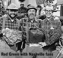 Red Green with Nashville fans