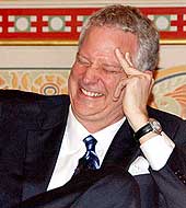 Lawson enjoys roast by colleagues