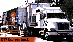 DTV Express truck