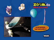 Screen shot of Web TV experiment