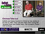 Buffett & Gates special as seen on Web TV